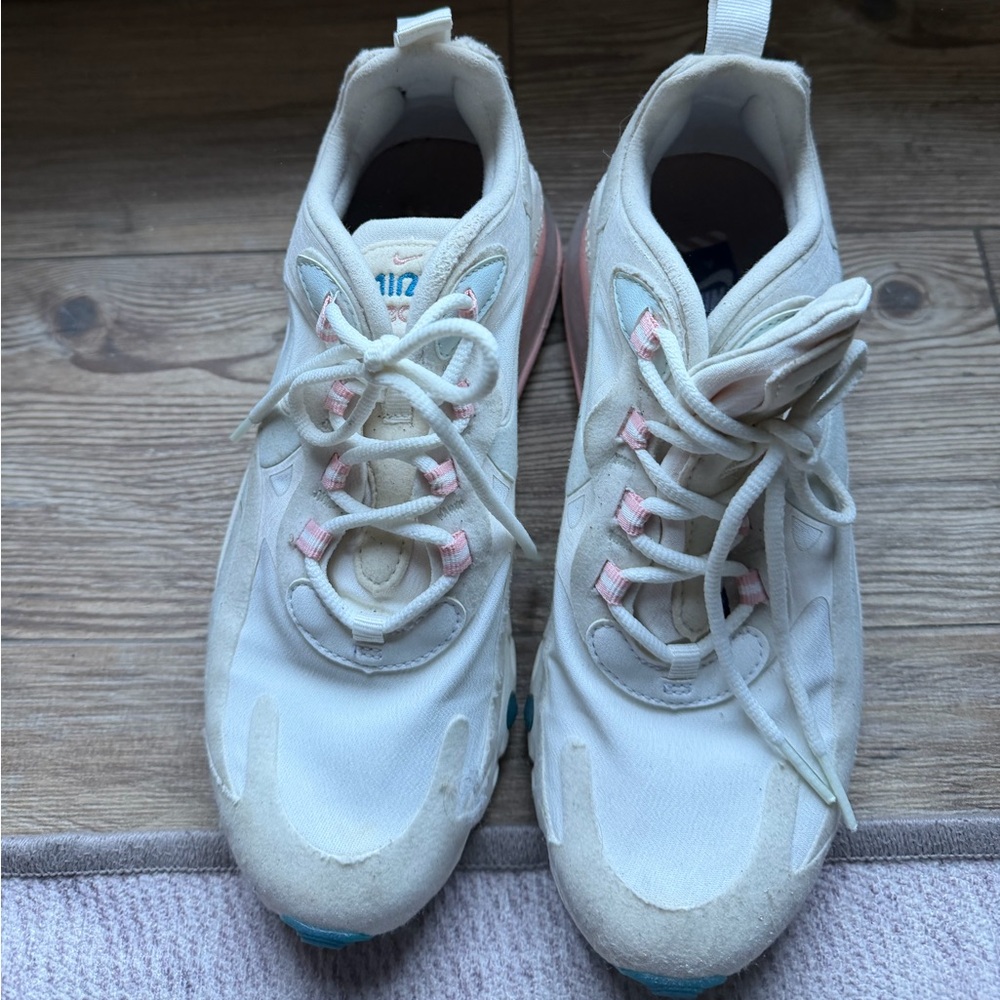Nike Women's Sneakers - White and Pink